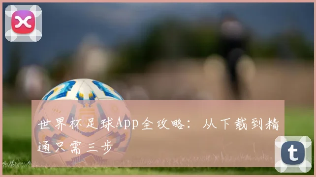 世界杯足球App全攻略:从下载到精通只需三步