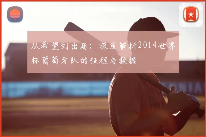 从希望到出局：深度解析2014世界杯葡萄牙队的征程与数据