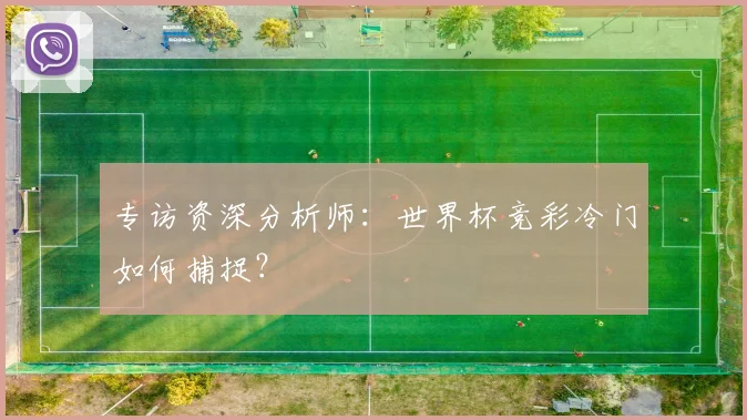专访资深分析师：世界杯竞彩冷门如何捕捉？